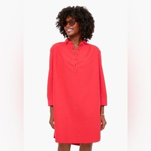 Pomander Place Tuckernuck Women's Poppy Red Polly Dress - L